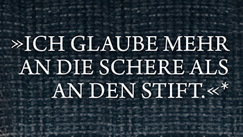 Motto für BAdS Jahrgang 19/20 "Ich glaube mehr an die Schere als an den Stift" Truman Capote